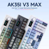 AJAZZ AK35I V3 MAX Keyboard Tri-mode RGB DIY